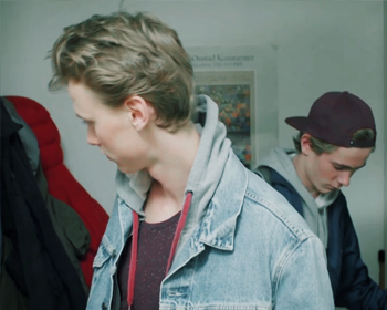 Even taking Isak to his house to grab his ID (since Isak asked him to buy beer).