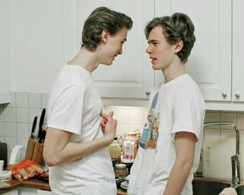 In ep 8, after they reunite, Isak accidentally calling Even the man of his life.